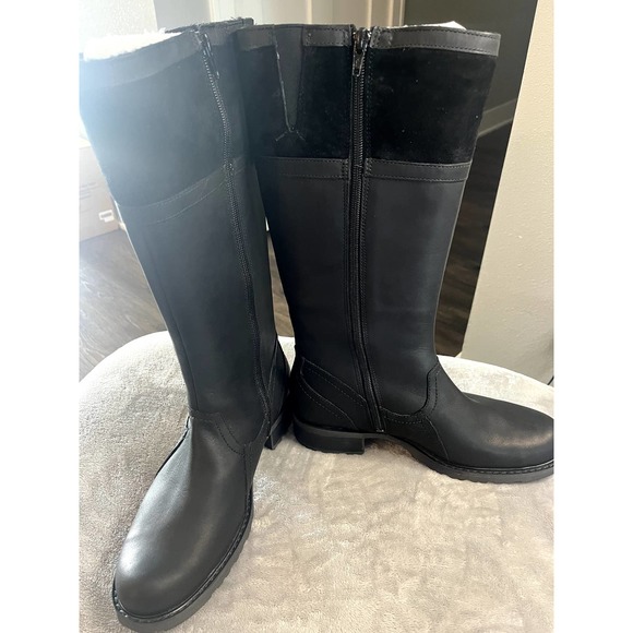 Sebago Drysides Waterproof Saranac High Black Boots-Size-9.5 - Picture 2 of 9